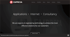 Desktop Screenshot of empresa.co.uk